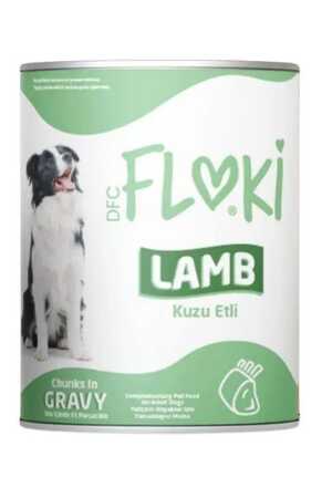 FLOKİ - Floki Kuzulu Sos İçinde Yetişkin Köpek Konservesi 400gr