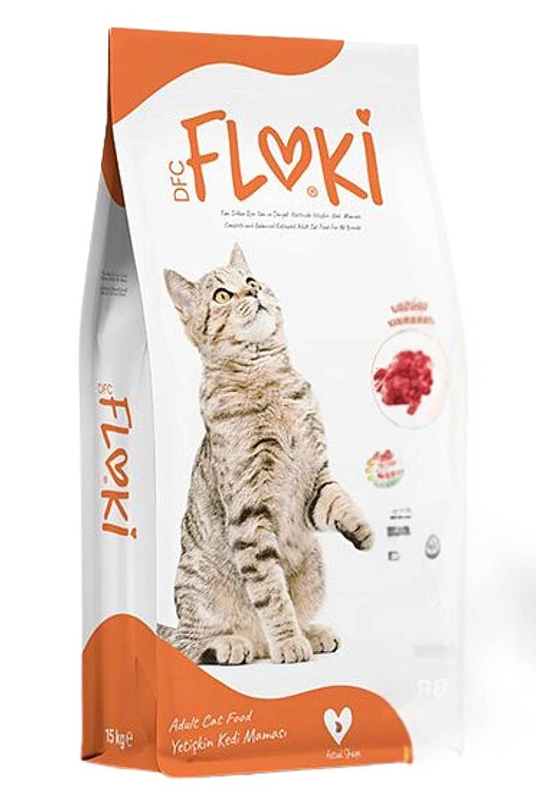 Floki Kuzulu Yetişkin Kedi Maması 15kg - 1