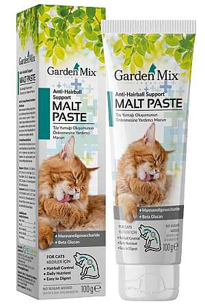 Garden Mix Anti Hairball Malt Macun 100gr