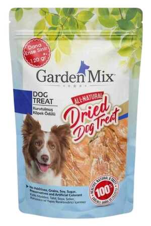 GARDEN MIX - Garden Mix Kurutulmuş Dana Ense Siniri Köpek Ödülü 120gr