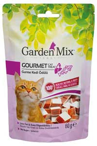 GARDEN MIX - Gardenmix Gurme Kedi Ödül Maması 60gr GARDEN MIX - Gardenmix Gurme Kedi Ödül Maması 60gr