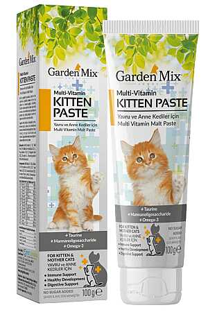 Garden Mix Yavru Kediler İçin Multivitamin Macun 100gr