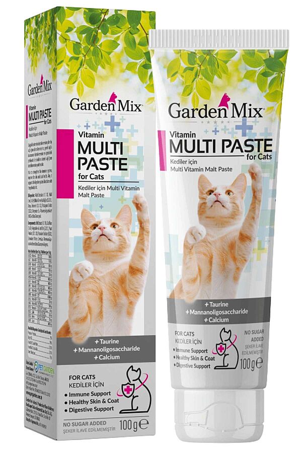Garden Mix Yetişkin Kediler İçin Multivitamin Macun 100gr - 1