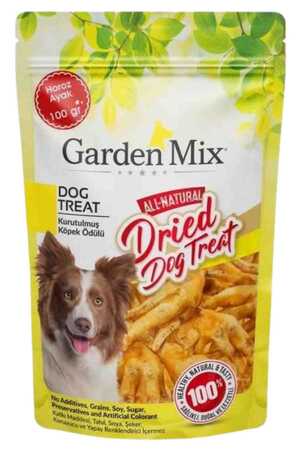 GARDEN MIX - Garden Mix Kurutulmuş Horoz Ayak Köpek Ödülü 100gr