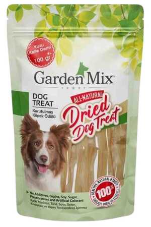 GARDEN MIX - Garden Mix Kurutulmuş Kuzu Kelle Derisi Köpek Ödülü 100gr