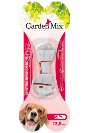 GARDEN MIX - Gardenmix Kuzulu Düğümlü Köpek Kemiği S 12.5cm