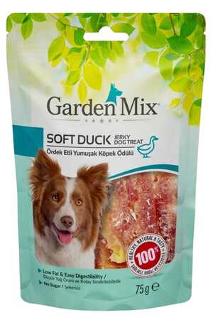 GARDEN MIX - Garden Mix Ördek Etli Yumuşak Köpek Ödülü 75gr