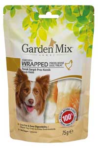GARDEN MIX - Gardenmix Sargılı Pres Kemik Köpek Ödül Maması 75gr