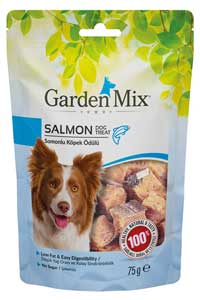 GARDEN MIX - Gardenmix Somonlu Köpek Ödül Maması 75gr GARDEN MIX - Gardenmix Somonlu Köpek Ödül Maması 75gr