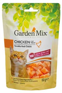 GARDEN MIX - Gardenmix Tavuklu Kedi Ödül Maması 60gr GARDEN MIX - Gardenmix Tavuklu Kedi Ödül Maması 60gr