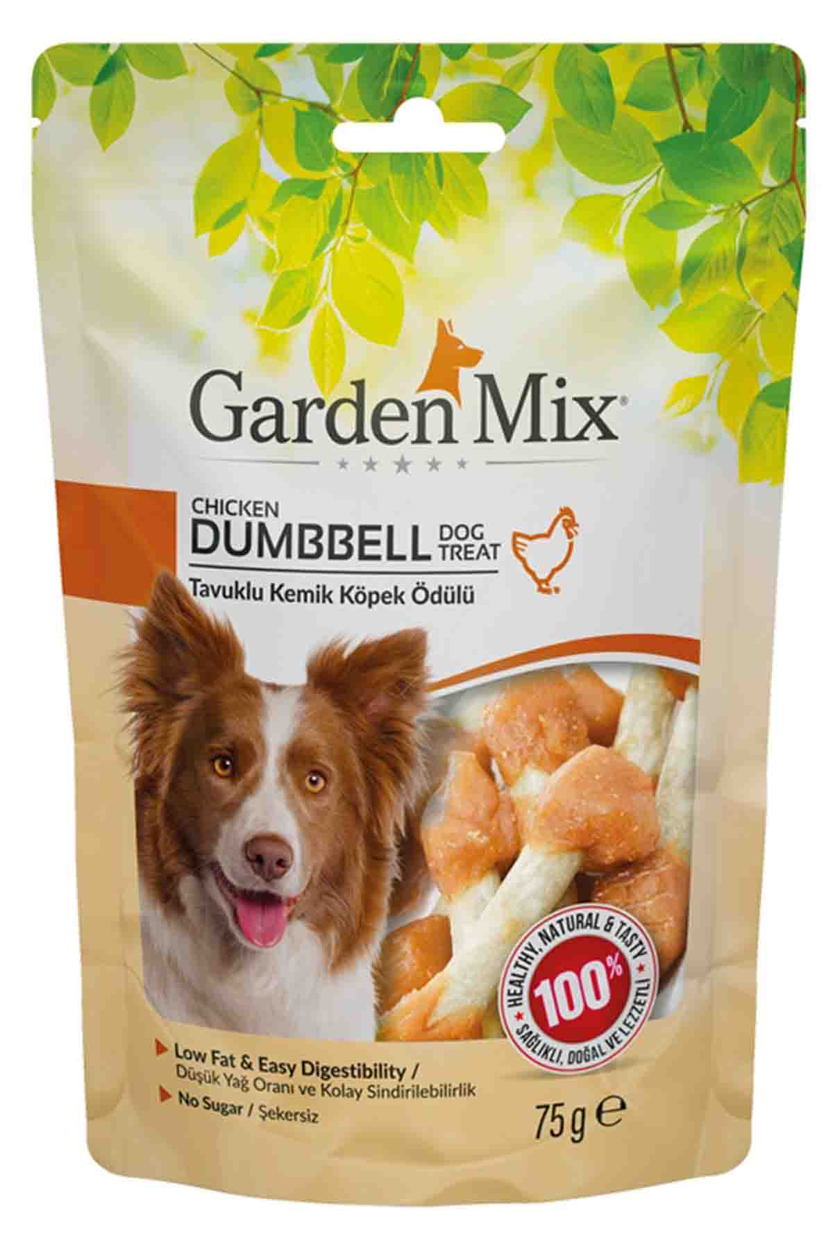 Gardenmix Tavuklu Kemik Köpek Ödül Maması 75gr