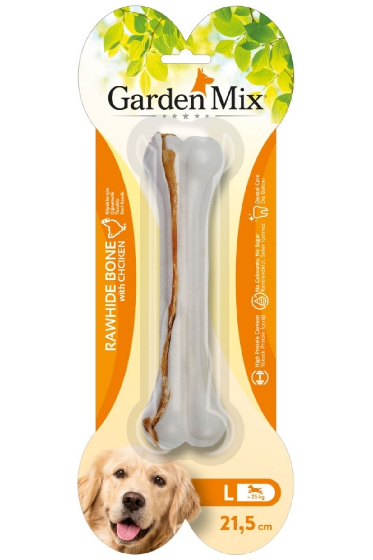 Gardenmix Tavuklu Köpek Kemiği L 21.5cm