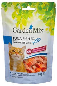 GARDEN MIX - Gardenmix Ton Balıklı Kedi Ödül Maması 60gr GARDEN MIX - Gardenmix Ton Balıklı Kedi Ödül Maması 60gr