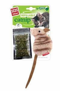 GIGWI - Gigwi Catnip Hazneli Fare Kedi Oyuncağı