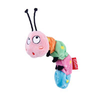 GIGWI - Gigwi Peluş Kedi Oyuncağı Catnipli Tırtıl 13cm