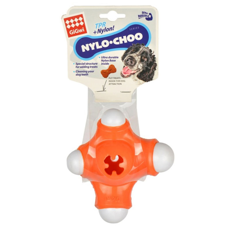 Gigwi Nylo-Choo Köpekler için Diş Kaşıyıcı Ödül Oyuncağı 15cm Gigwi Nylo-Choo Köpekler için Diş Kaşıyıcı Ödül Oyuncağı 15cm