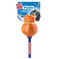 GIGWI - Gigwi Push To Mute Baykuş Ses Kontrollü Köpek Oyuncağı
