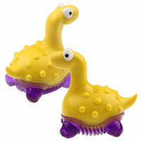 GIGWI - Gigwi Suppa Puppa Yavru Köpek Diş Kaşıma Oyuncağı Sesli Dinazor XS