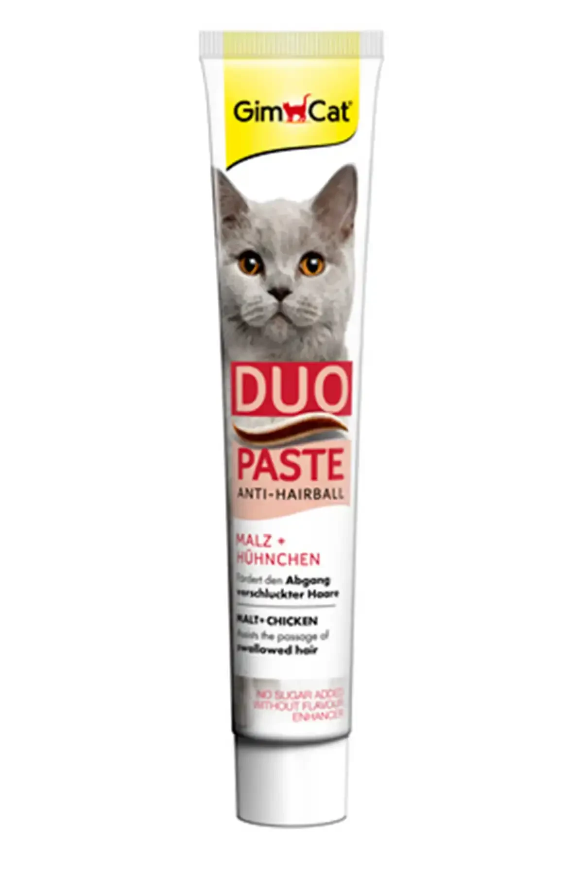 GIMCAT - GimCat Anti Hairball Duo Paste Tavuklu Malt Kedi Macunu 50gr