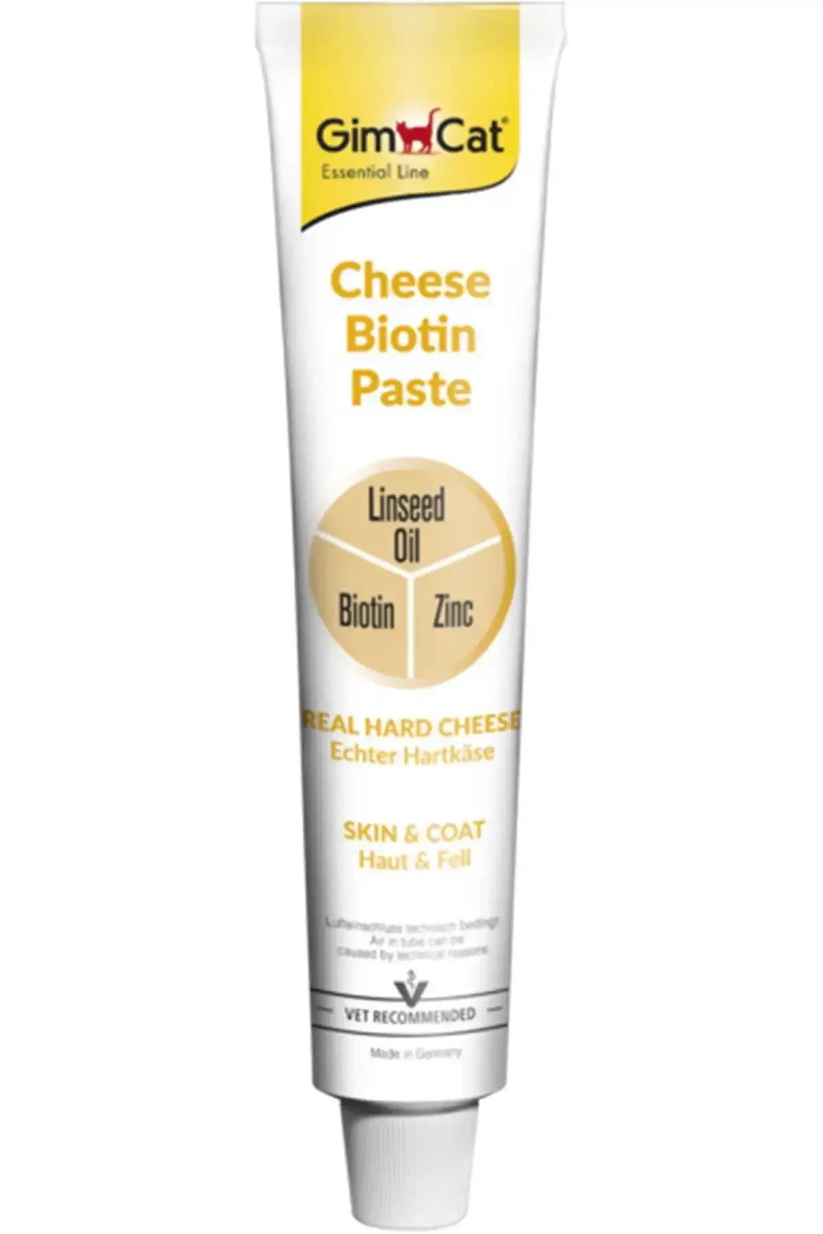 Gimcat Cheese Biotin Paste Peynirli Kedi Macunu 50gr