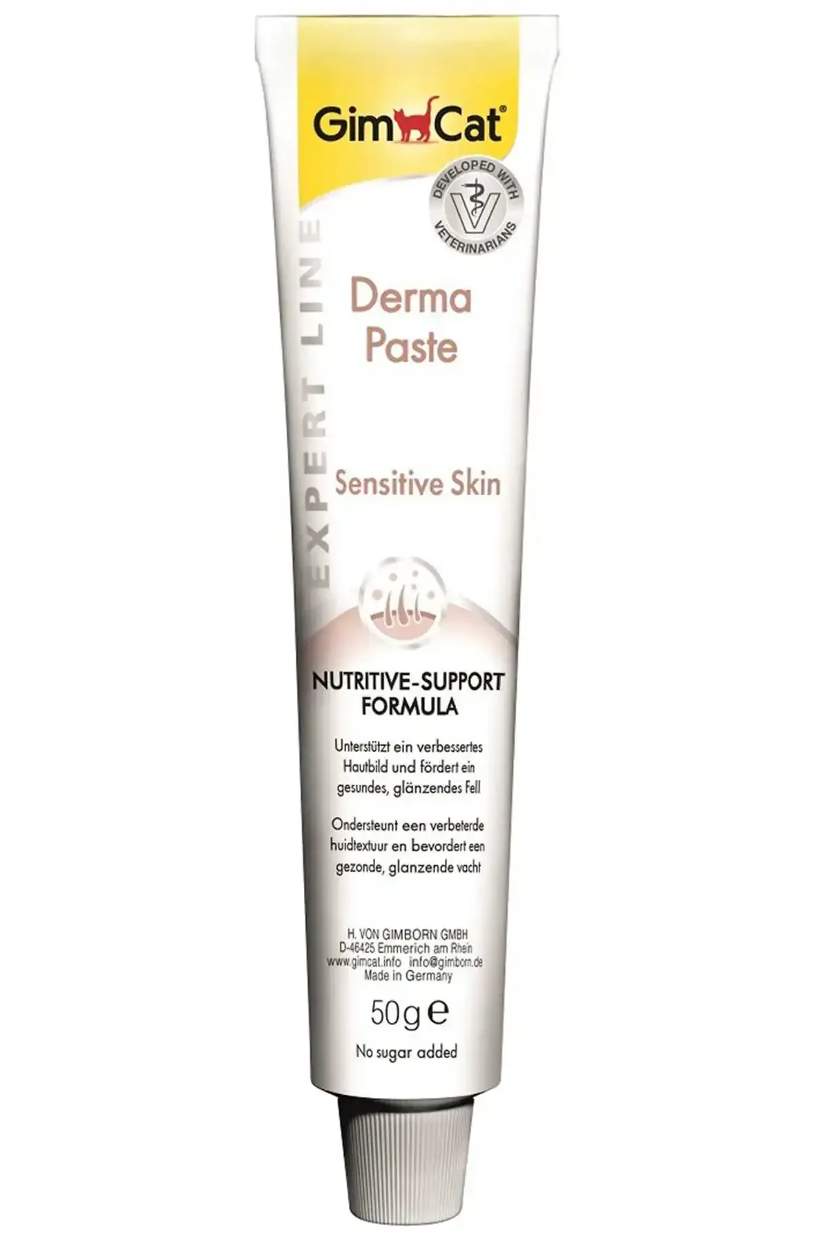 GIMCAT - Gimcat Derma Paste Deri ve Tüy Sağlığı Destekleyici Kedi Macunu 50gr