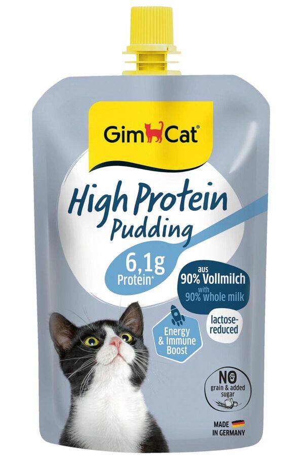 Gimcat Yüksek Proteinli Kedi Pudding Ödülü 100gr