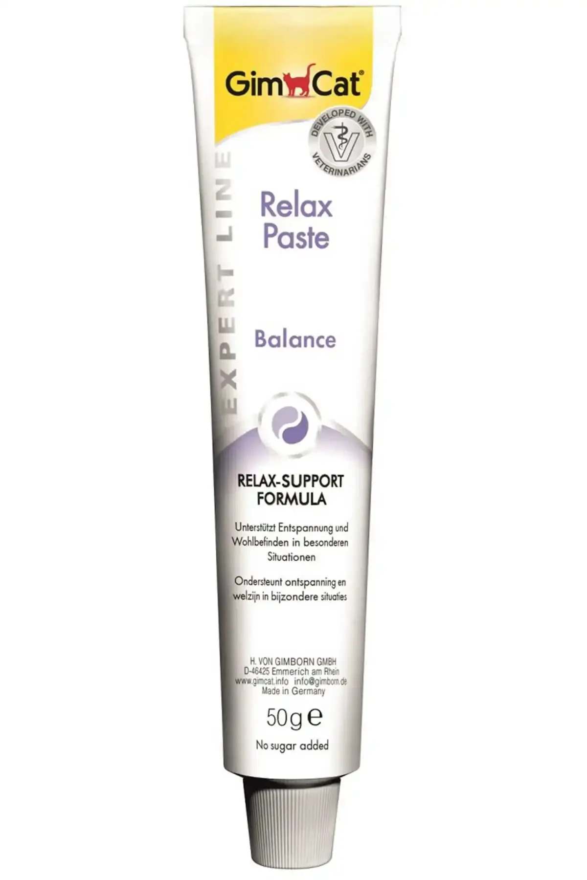 GIMCAT - Gimcat Kedi Macunu Relax Paste 50gr GIMCAT - Gimcat Kedi Macunu Relax Paste 50gr