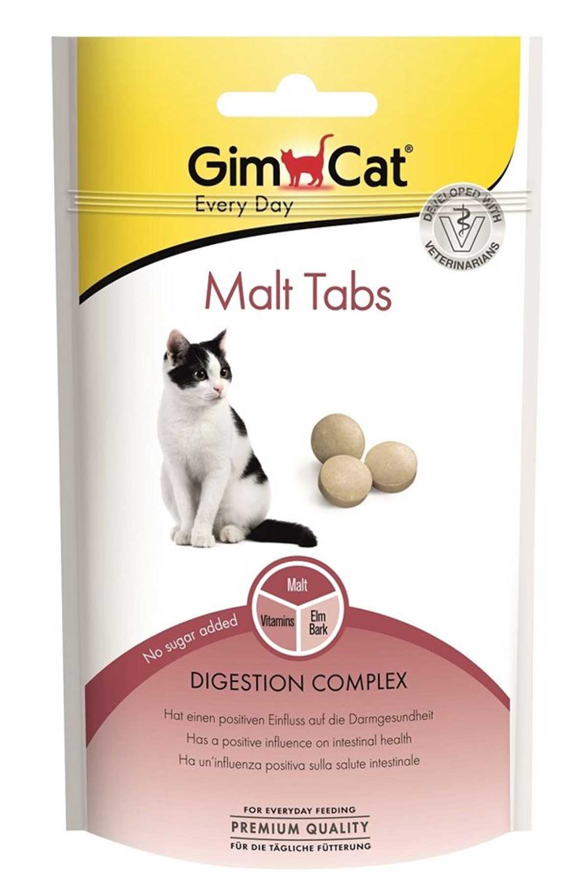 GimCat Malt Tabs Kedi Ödül Tableti 40gr