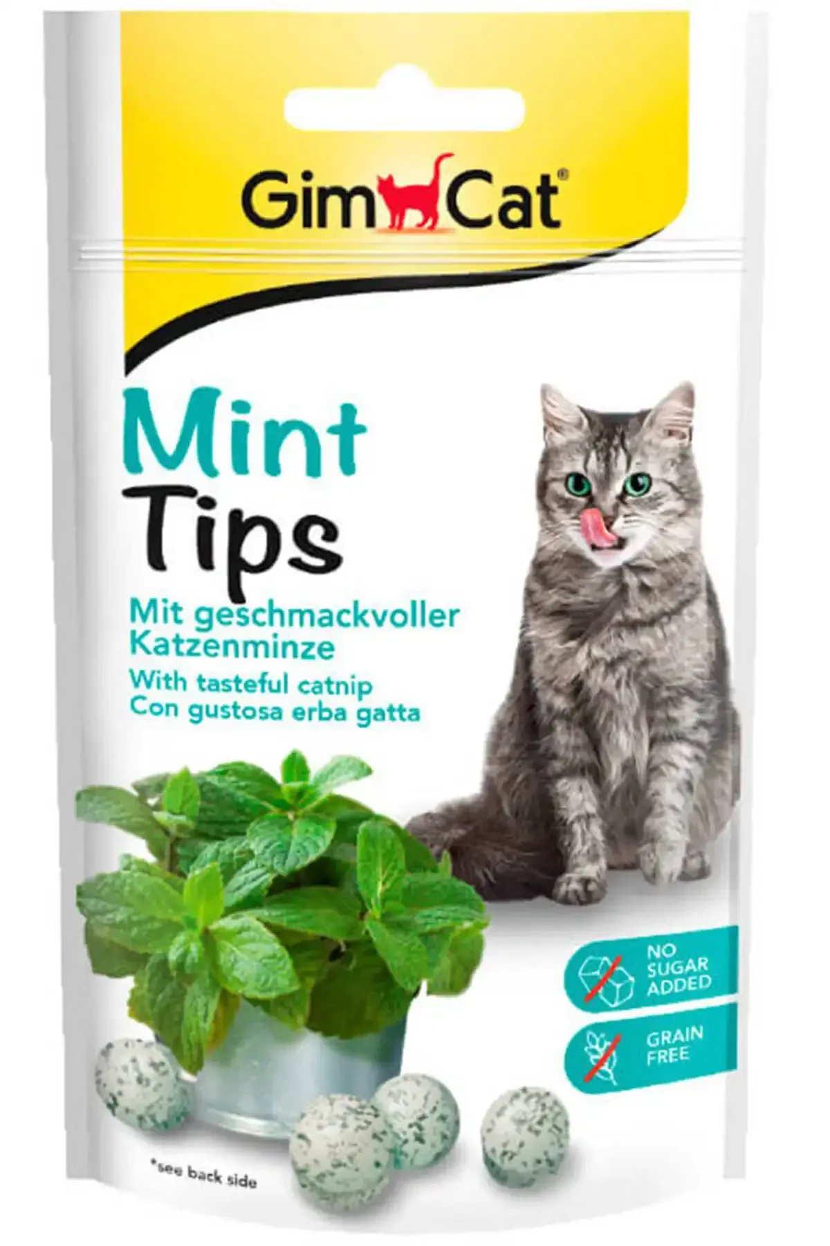 GIMCAT - GimCat Mint Tips Naneli Kedi Ödül Tableti 40gr GIMCAT - GimCat Mint Tips Naneli Kedi Ödül Tableti 40gr