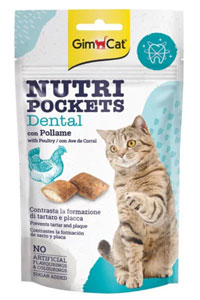 GIMCAT - Gimcat Nutripockets Dental Kedi Ödül Tableti 60gr GIMCAT - Gimcat Nutripockets Dental Kedi Ödül Tableti 60gr