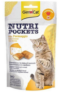 Gimcat Nutripockets Kedi Ödül Peynir Taurin 60gr - Thumbnail