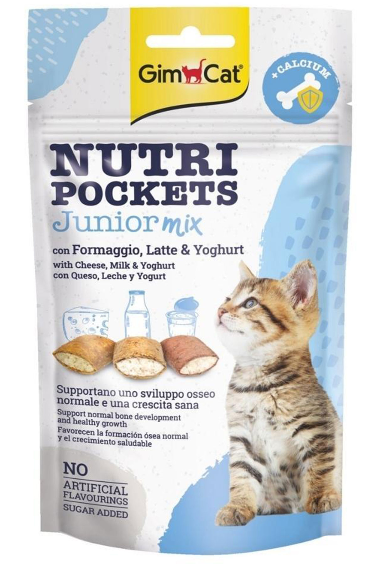GimCat Nutripockets Mix Yavru Kedi Ödülü 60 gr GimCat Nutripockets Mix Yavru Kedi Ödülü 60 gr