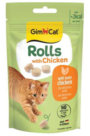 GIMCAT - GimCat Rolls Tavuklu Kedi Ödül Maması 50gr