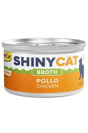 GIMCAT - Gimcat Shinycat Broth Tavuklu Kedi Konservesi 70gr GIMCAT - Gimcat Shinycat Broth Tavuklu Kedi Konservesi 70gr