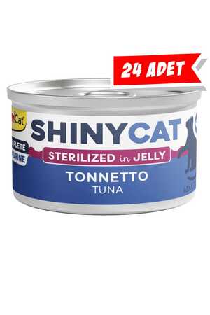 GIMCAT - Gimcat Shinycat Jelly Ton Balıklı Kısırlaştırılmış Kedi Konservesi 70gr 24lü GIMCAT - Gimcat Shinycat Jelly Ton Balıklı Kısırlaştırılmış Kedi Konservesi 70gr 24lü