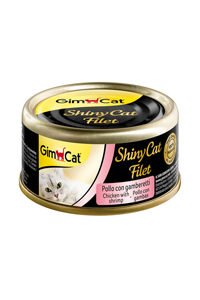 GIMCAT - GimCat Shinycat Fileto Tavuk Karides 70gr