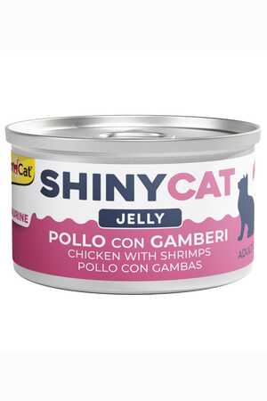GIMCAT - GimCat ShinyCat Tavuk ve Karidesli Kedi Konservesi 70gr GIMCAT - GimCat ShinyCat Tavuk ve Karidesli Kedi Konservesi 70gr
