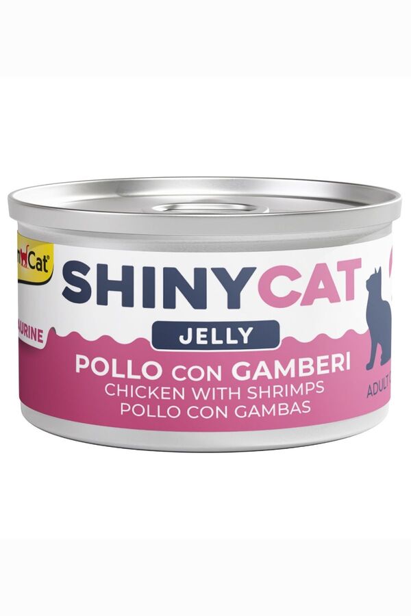 GimCat ShinyCat Tavuk ve Karidesli Kedi Konservesi 70gr