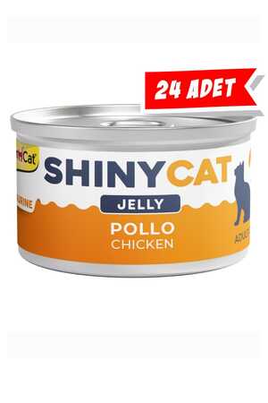 GIMCAT - GimCat Shinycat Tavuklu Kedi Konservesi 70gr 24lü GIMCAT - GimCat Shinycat Tavuklu Kedi Konservesi 70gr 24lü