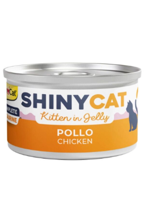 GimCat ShinyCat Tavuklu Yavru Kedi Konservesi 70gr