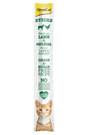 GIMCAT - GimCat Sticks Kuzu ve Tavuk Etli Ödül Çubuğu GIMCAT - GimCat Sticks Kuzu ve Tavuk Etli Ödül Çubuğu