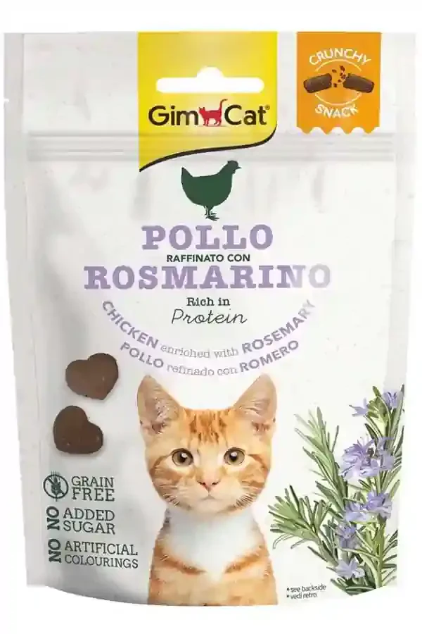 GIMCAT - Gimcat Tahılsız Tavuk ve Biberiyeli Kedi Ödül Bisküvisi 50gr GIMCAT - Gimcat Tahılsız Tavuk ve Biberiyeli Kedi Ödül Bisküvisi 50gr