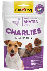 GIMDOG - Gimdog Charlies Mini Hearts Ördekli Köpek Ödülü 70gr