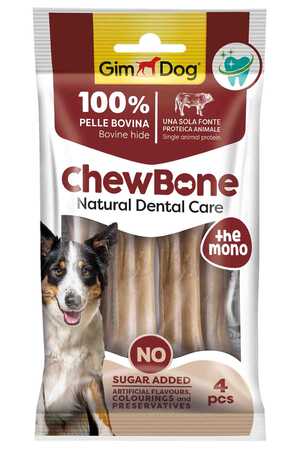 GIMDOG - GimDog Chew Bones Press Naturel Köpek Çiğneme Kemiği 3,5’’ 80gr GIMDOG - GimDog Chew Bones Press Naturel Köpek Çiğneme Kemiği 3,5’’ 80gr