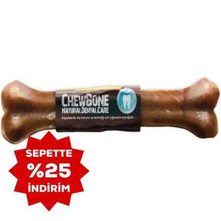 Gimdog Mordimi Press Köpek Ödül Kemiği 17cm Natural - Thumbnail