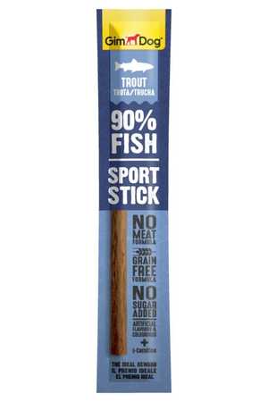 GIMDOG - GimDog Sport Stick Alabalıklı Tahılsız Köpek Ödül Çubuğu 12gr