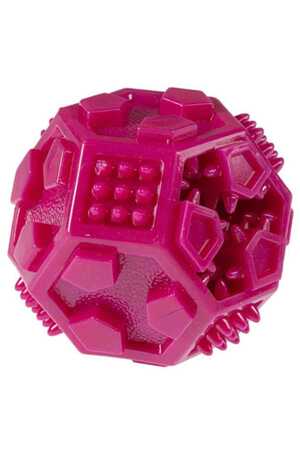 GIMDOG - Gimdog Top Şeklinde Köpek Ödül Oyuncağı Pembe