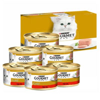 GOURMET - Gourmet Gold Kıyılmış Sığır Etli Yetişkin Kedi Konservesi 6x85gr GOURMET - Gourmet Gold Kıyılmış Sığır Etli Yetişkin Kedi Konservesi 6x85gr