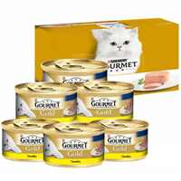 GOURMET - Gourmet Gold Kıyılmış Tavuklu Yetişkin Kedi Konservesi 6x85gr GOURMET - Gourmet Gold Kıyılmış Tavuklu Yetişkin Kedi Konservesi 6x85gr