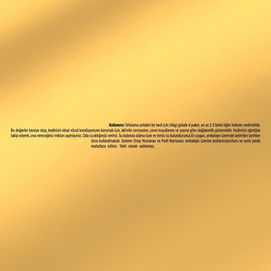 Gourmet Gold Parça Etli Karışık Kedi Konservesi 85gr 12 Adet